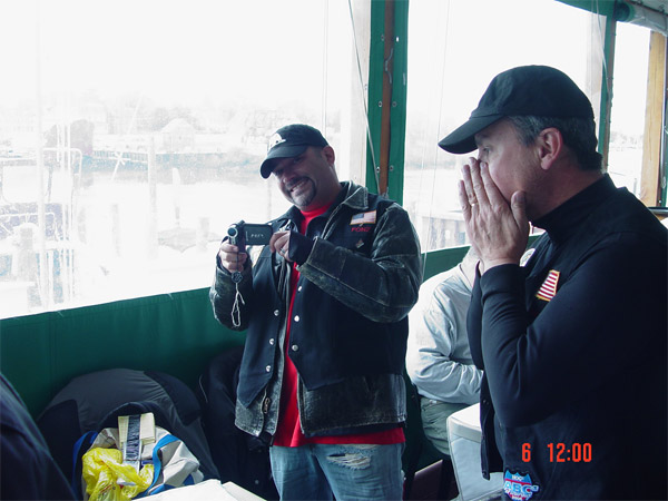 CT Motorcycle Polar Bear Blog Author Chris Loynd fighting a cold