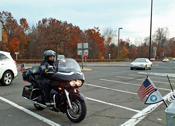 CT Motorcycle Polar Bear leader this week John J.