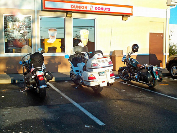 CT Motorcycle Polar Bear starting point in Stratford
