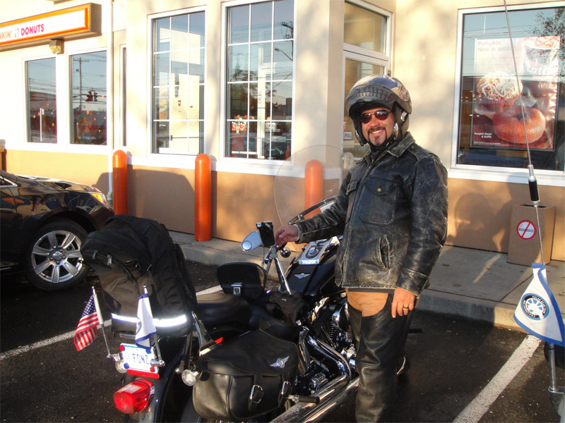 Motorcycle Polar Bear Polarican Fonz