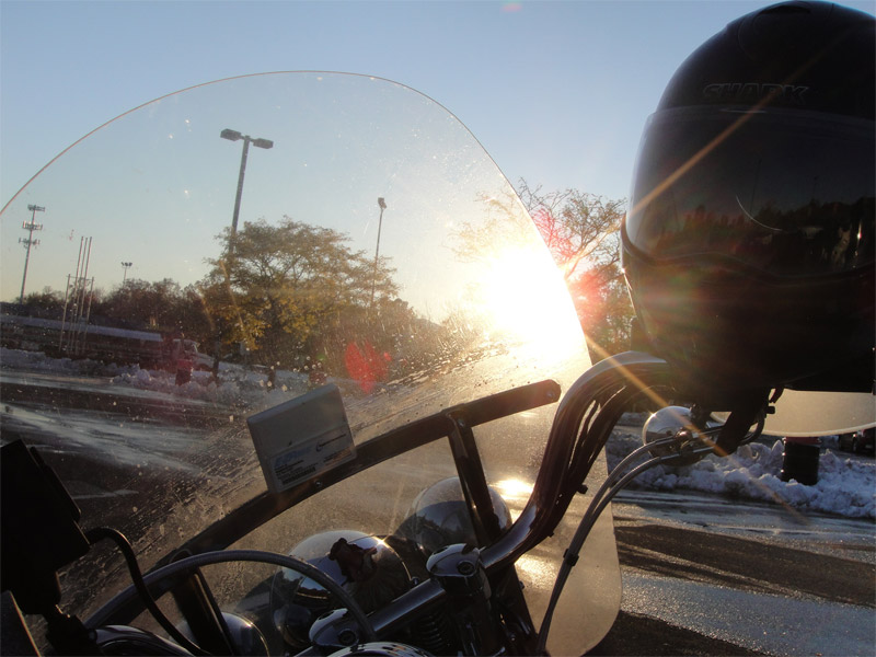 CT Motorcycle Polar Bears have long rides on short days