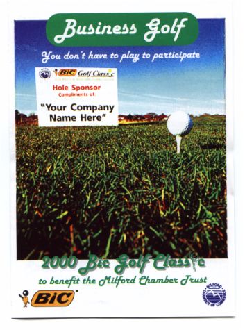 Attracting non-golfers to contribute.